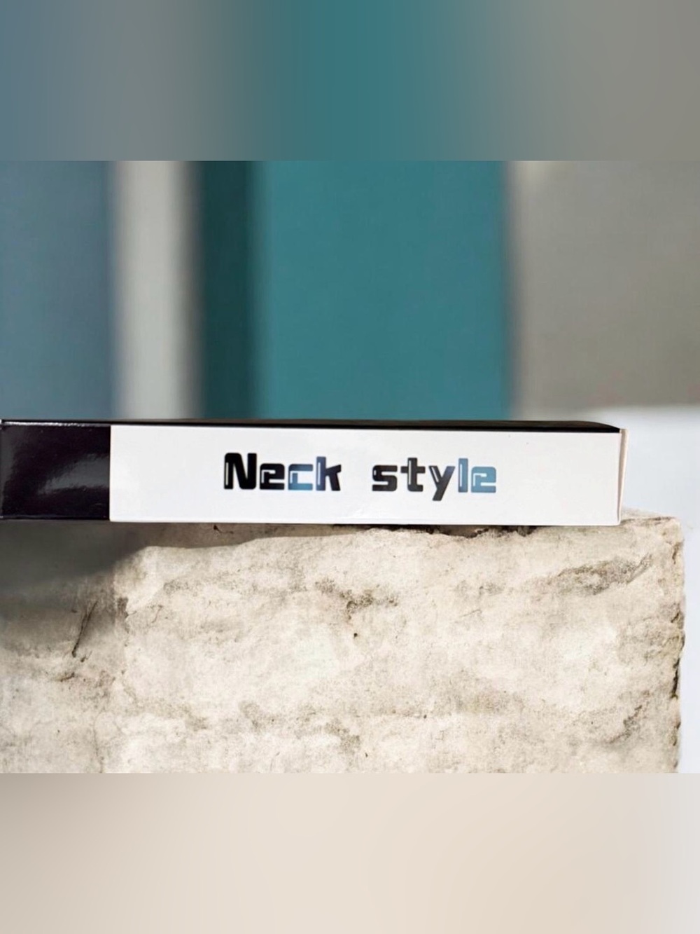 Neck Style Sports Neckband Headphones - Black - Picture 2 of 3